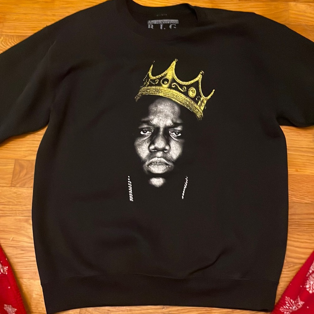 Black “Notorious B.I.G.” Crewneck